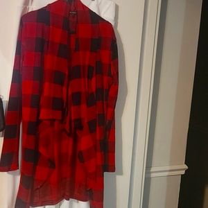 Buffalo check sweater